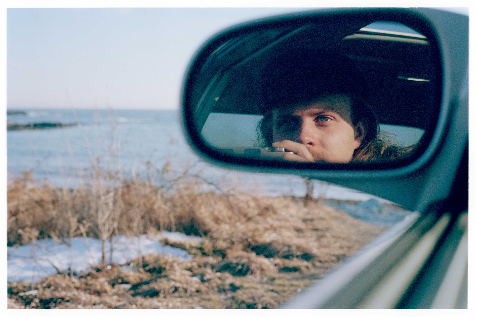 Self portrait from Newport, RI.
