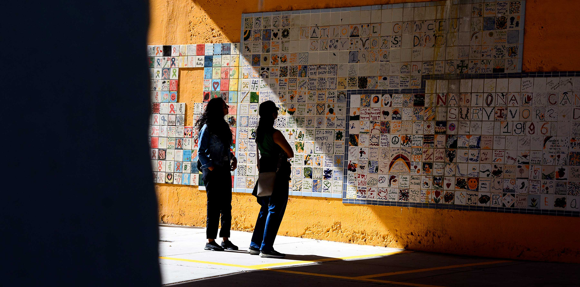 Underpass art project.