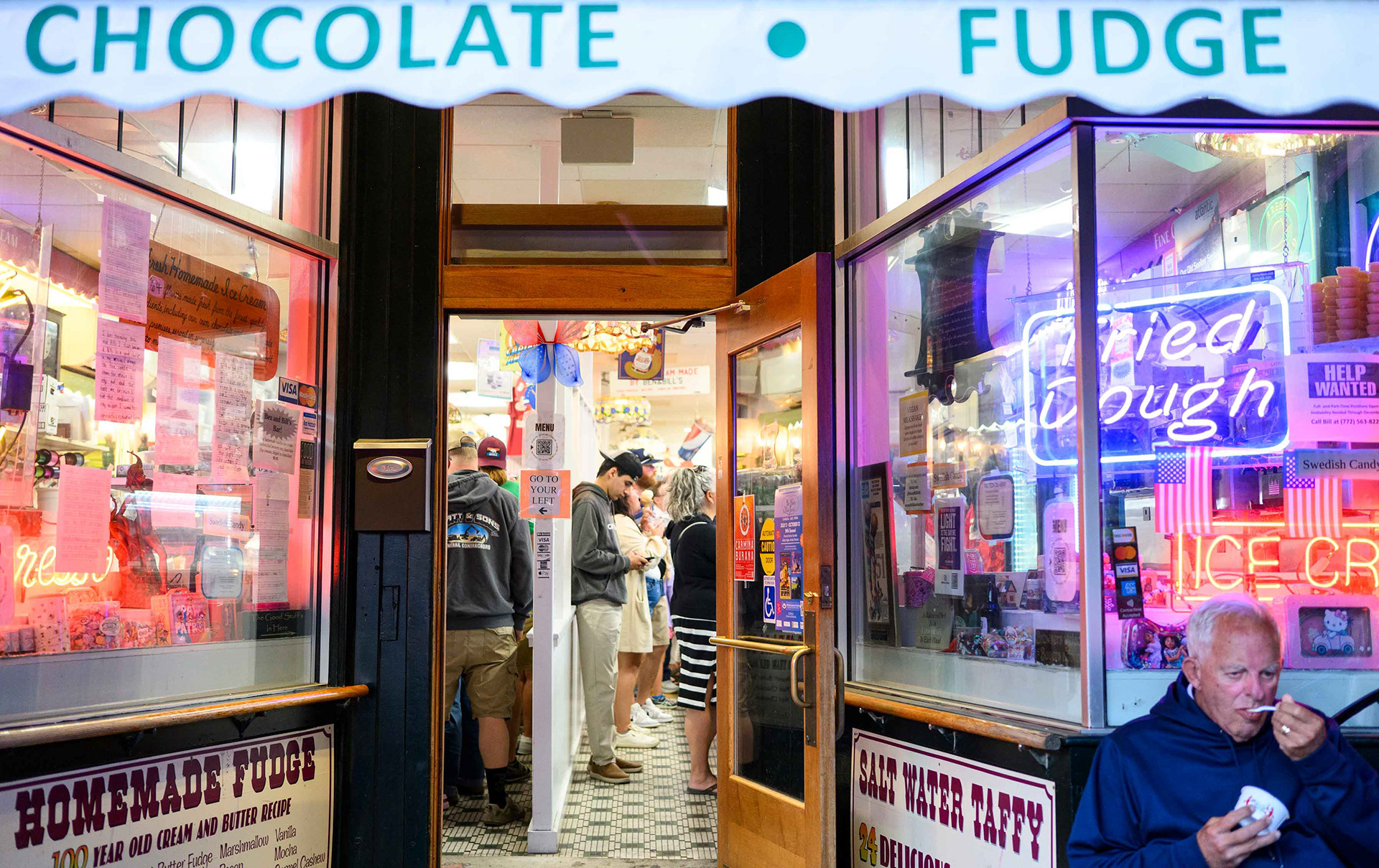 Treat shop, ME.