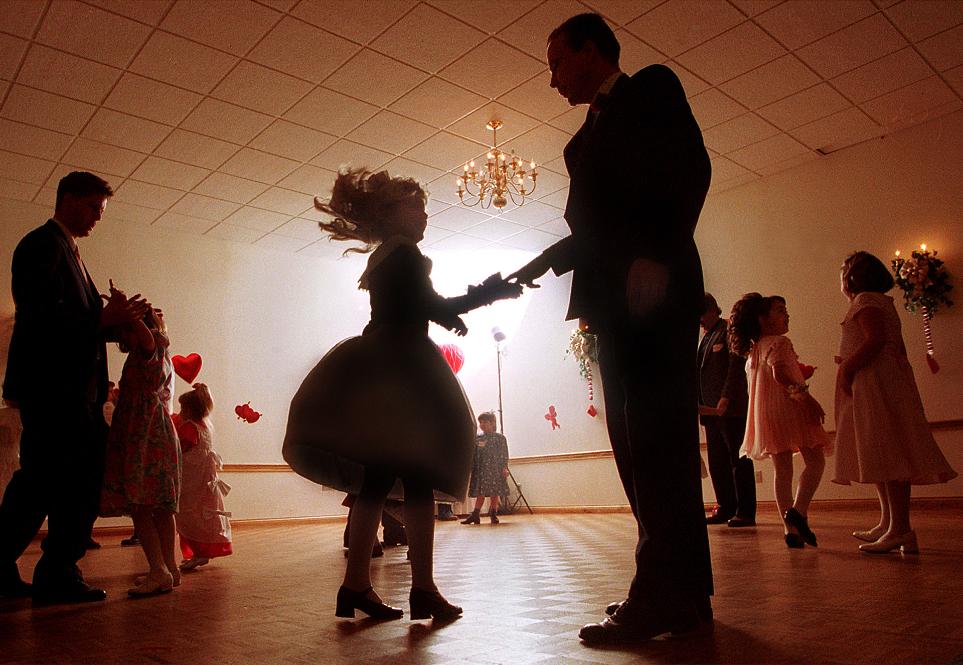 The Franklin, Indiana Parks and Recreation Department's annual Daddy Daughter Dance was in full swing at Hillview Country Club. About 140 fathers and their daughters dressed up to dance the night away.