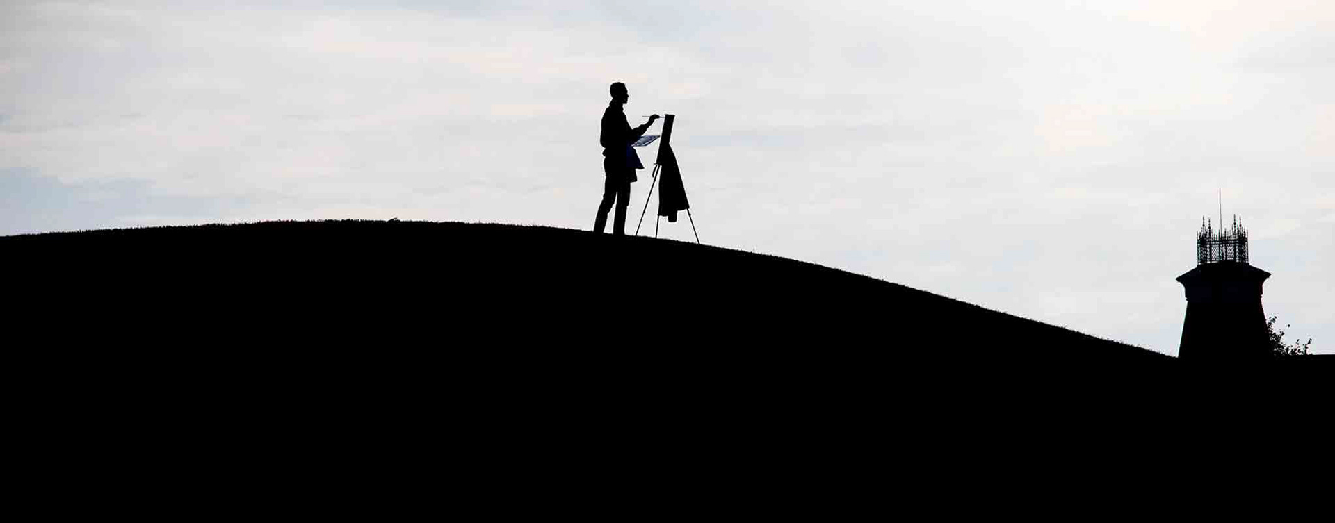 Patrick Dimond takes the high ground to find the perfect composition.