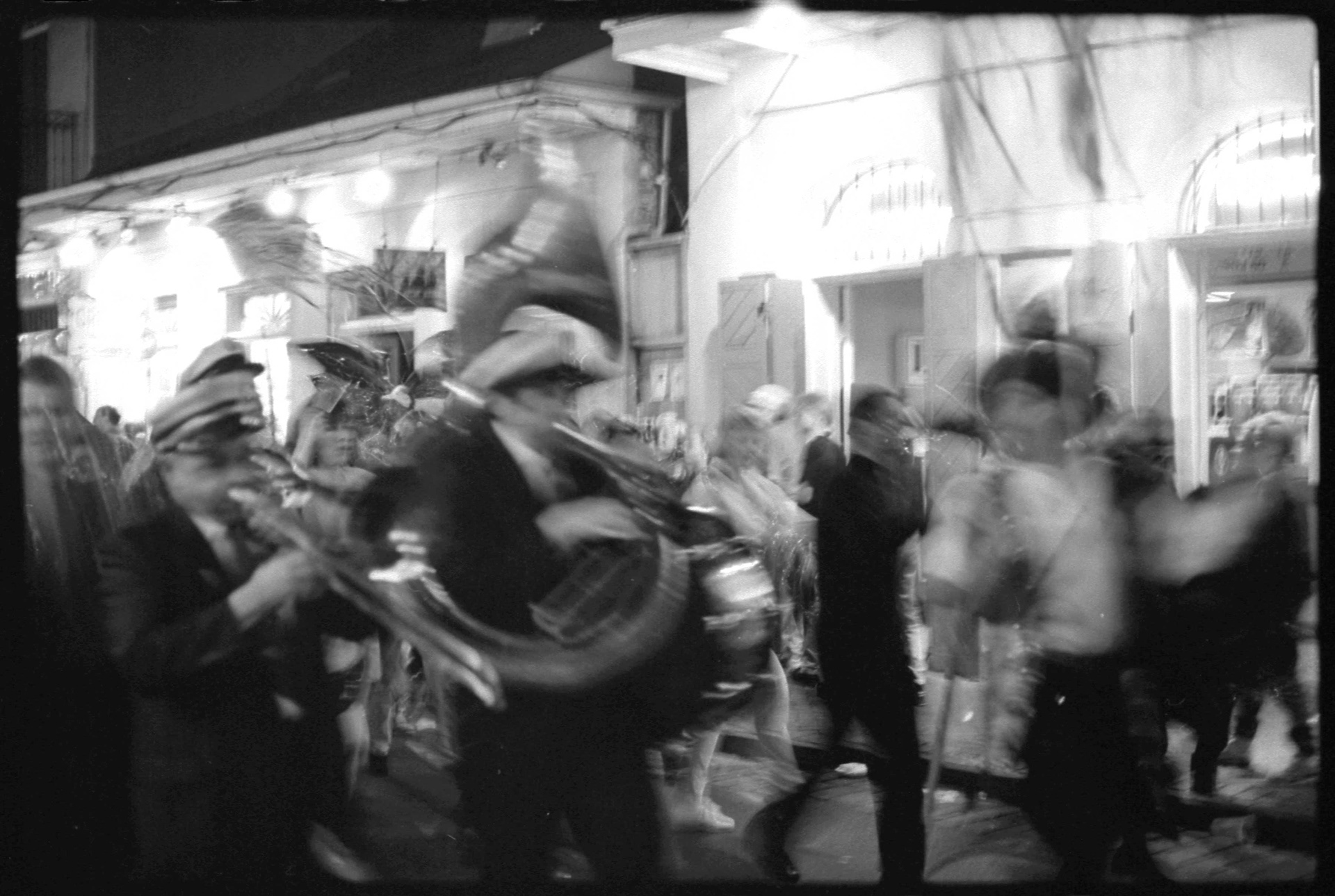 New Orleans ghost parade.