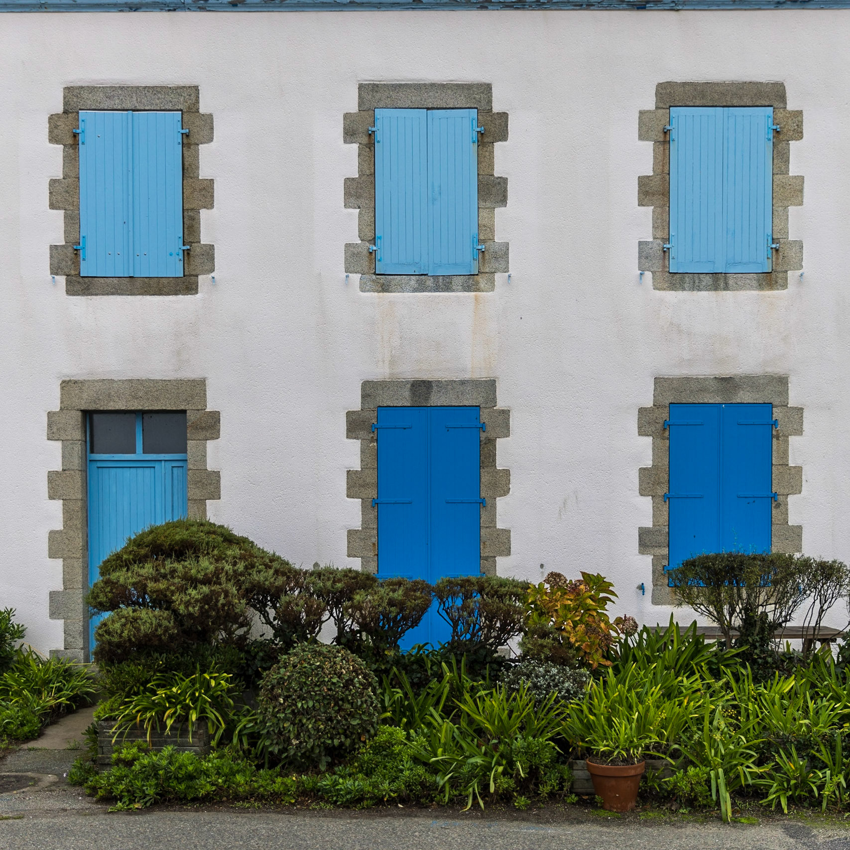 maison bleue