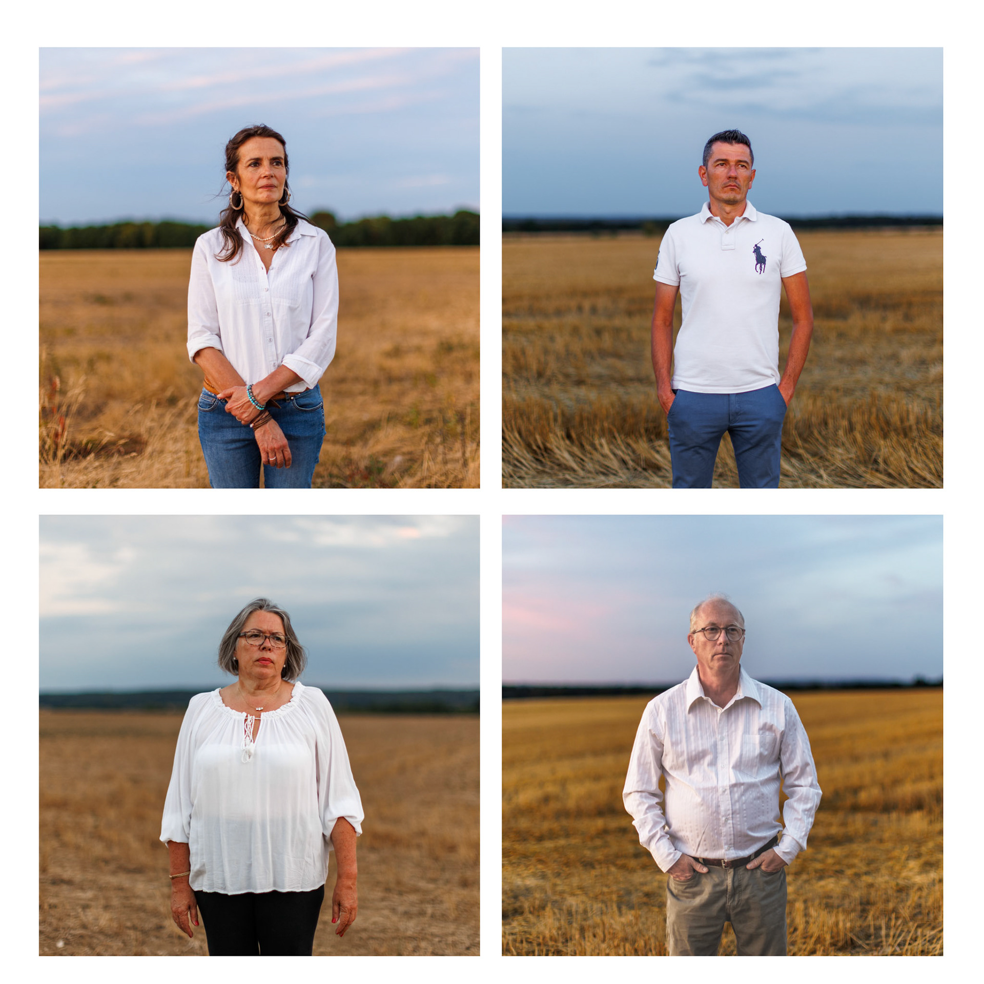 Marianne, Jérémie, Cathy et Patrick