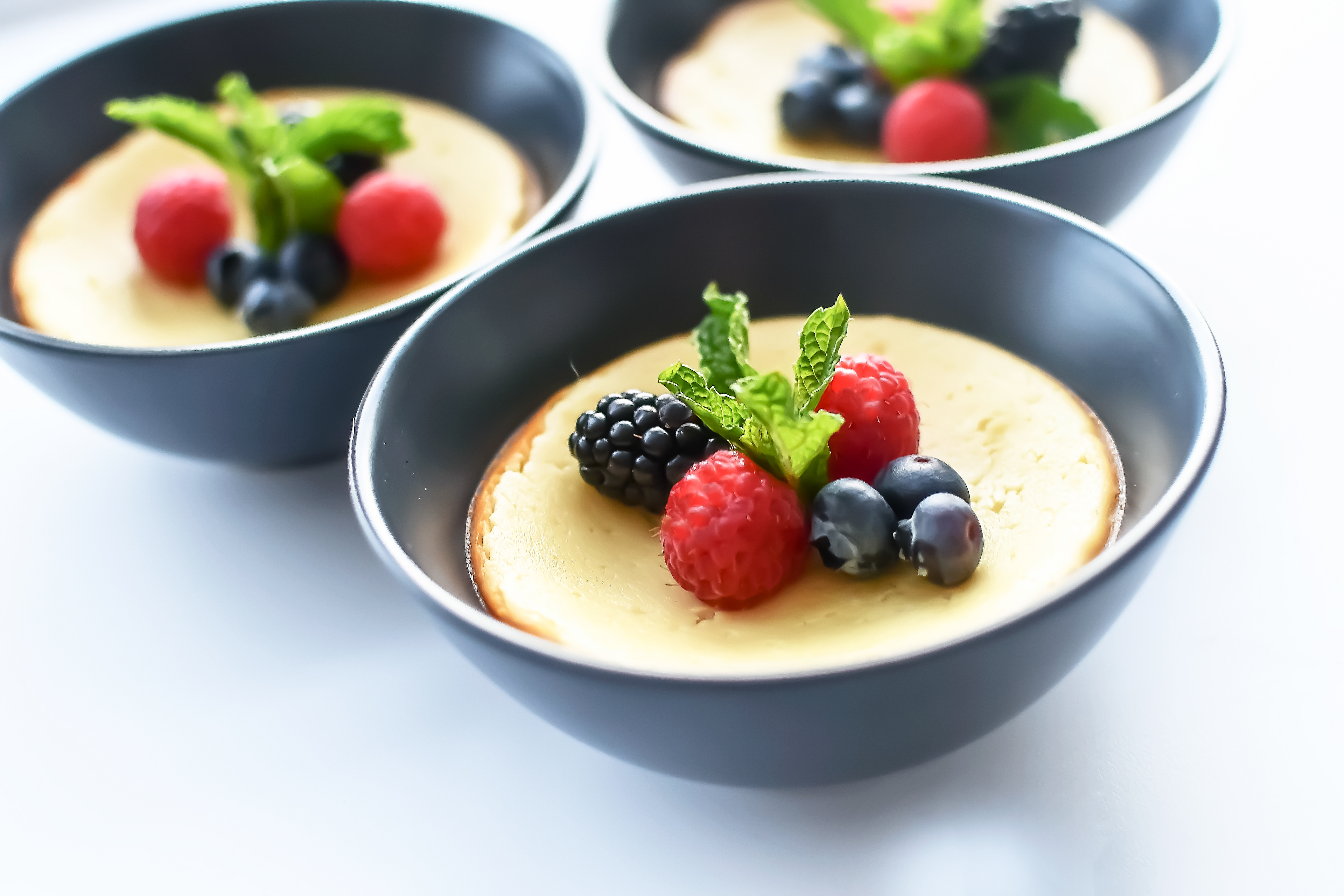 GOAT CHEESE CHEESECAKES RECIPE