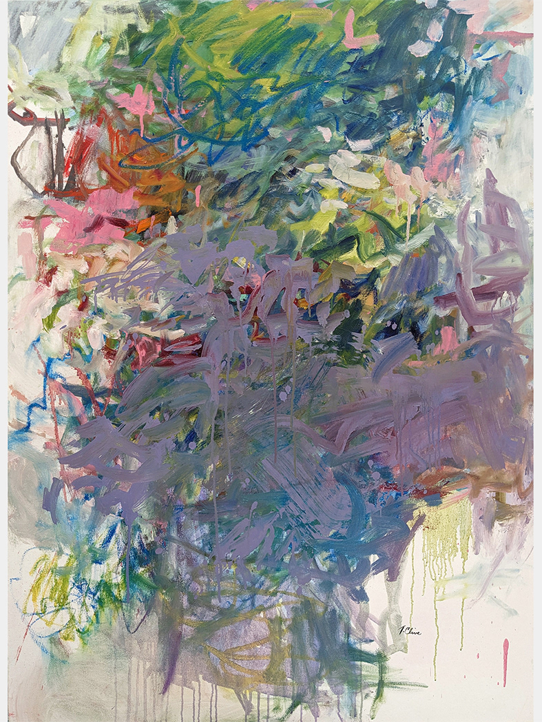 "So What" Chet Baker Painted Music Project  | 48"x36"x1.5" | oil canvas | $3000.00