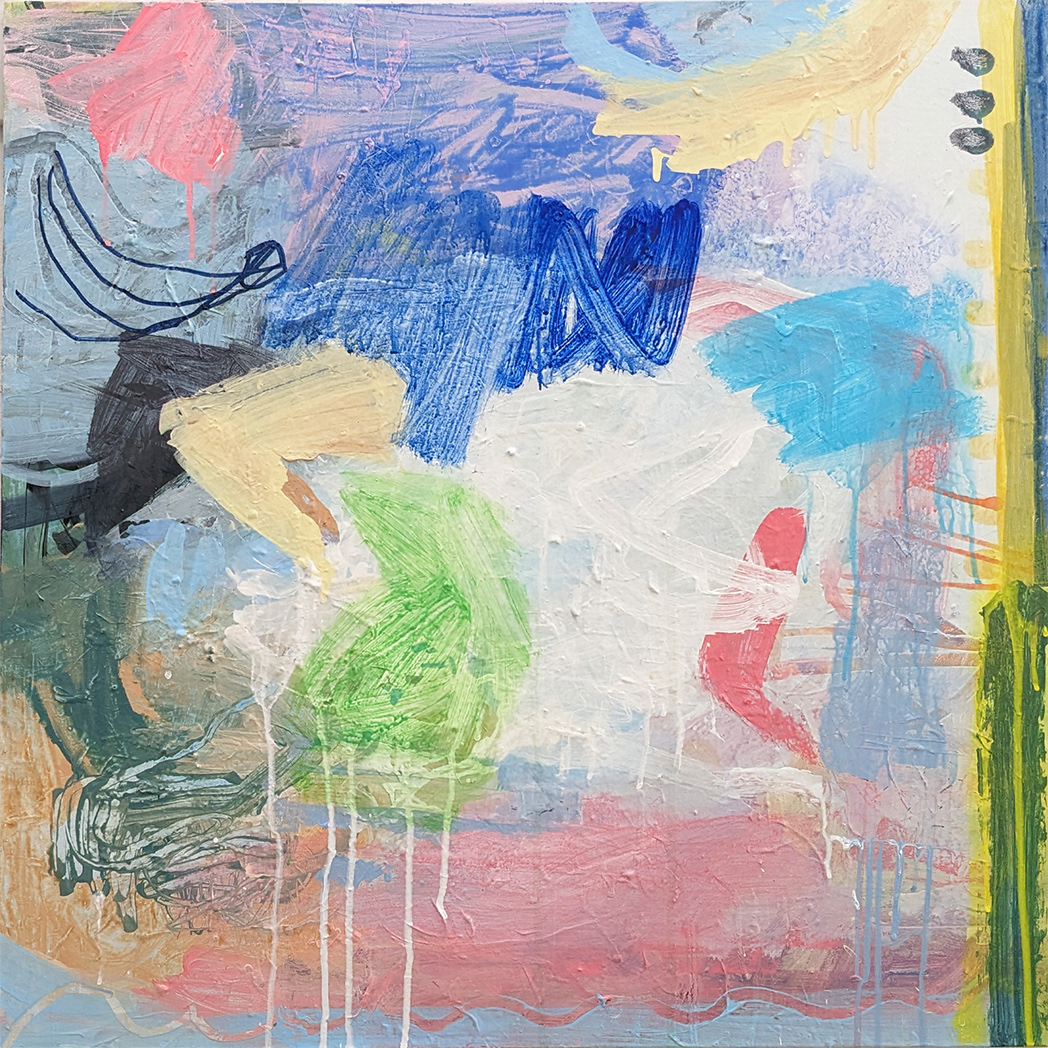 Narrative 24 |  30x30x.8  stretched canvas