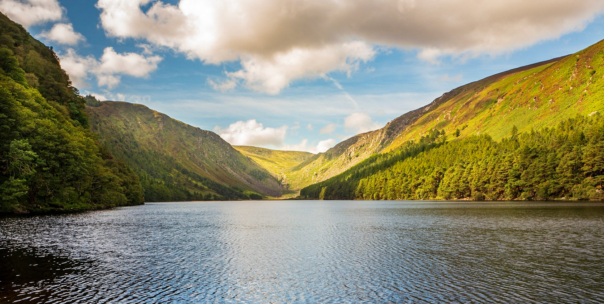 Glendalough, upper lake