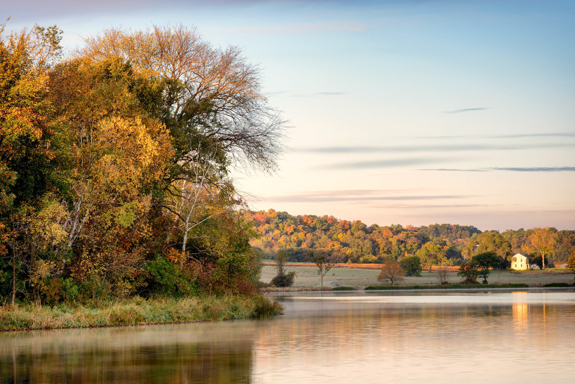 Sunrise at Indian Lake