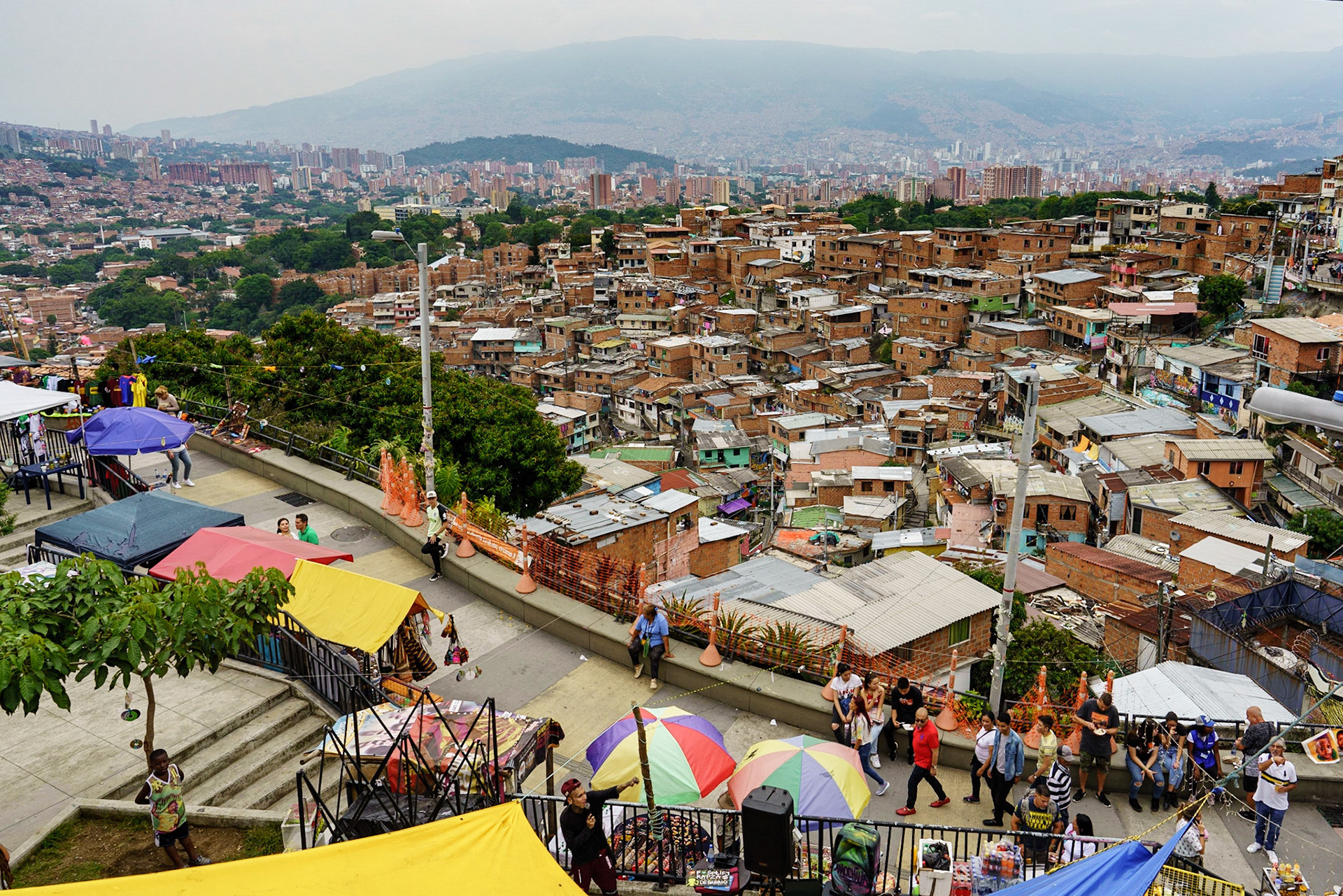 View of Comuna 13, Medellín