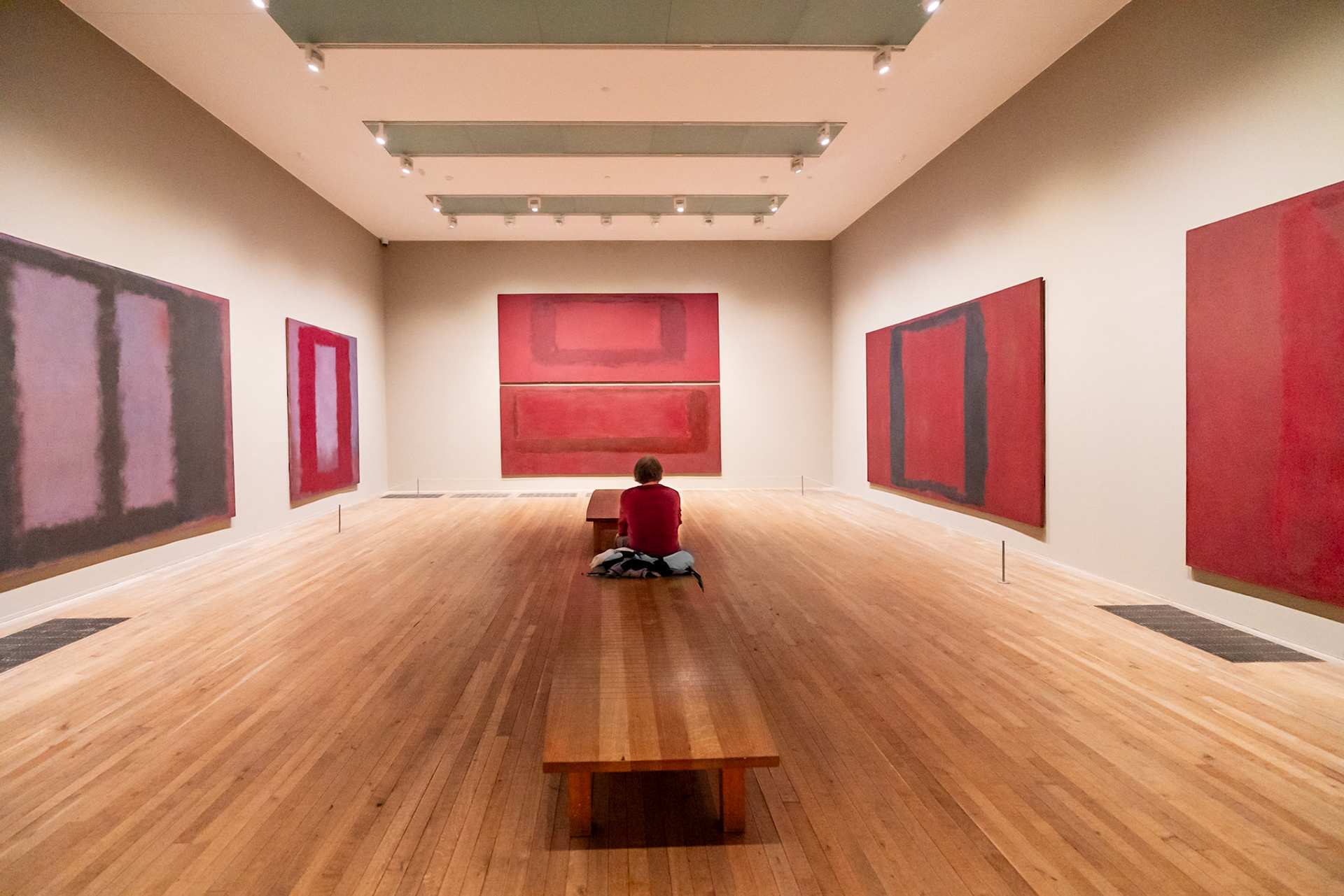 Red Rothkos at the Tate Modern