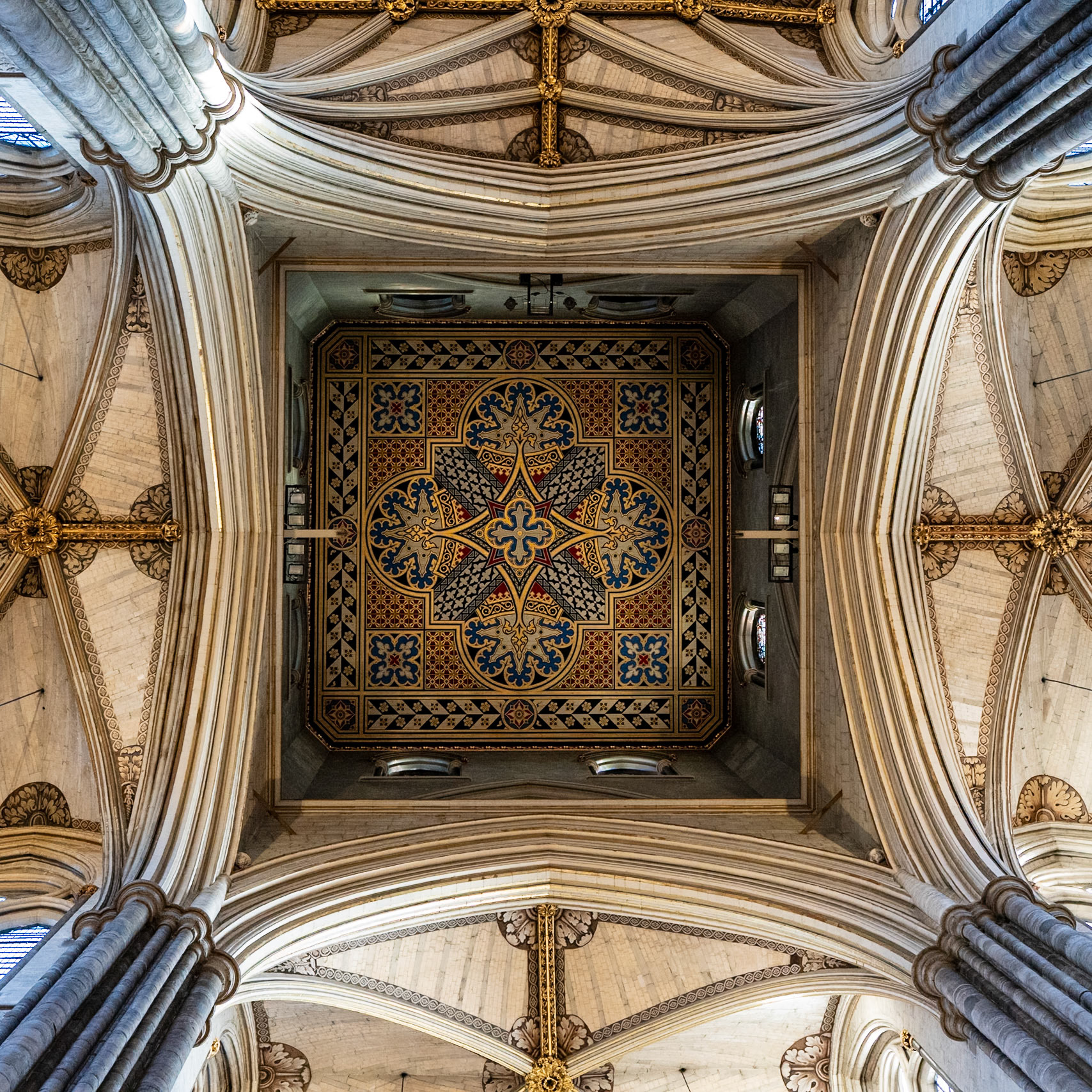 Ceiling detail, Westminster Abbey