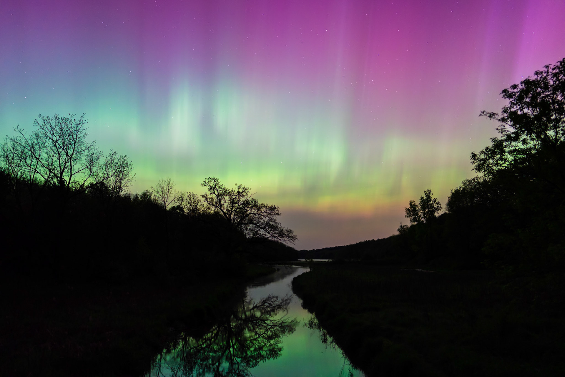 Aurora near Dodgeville