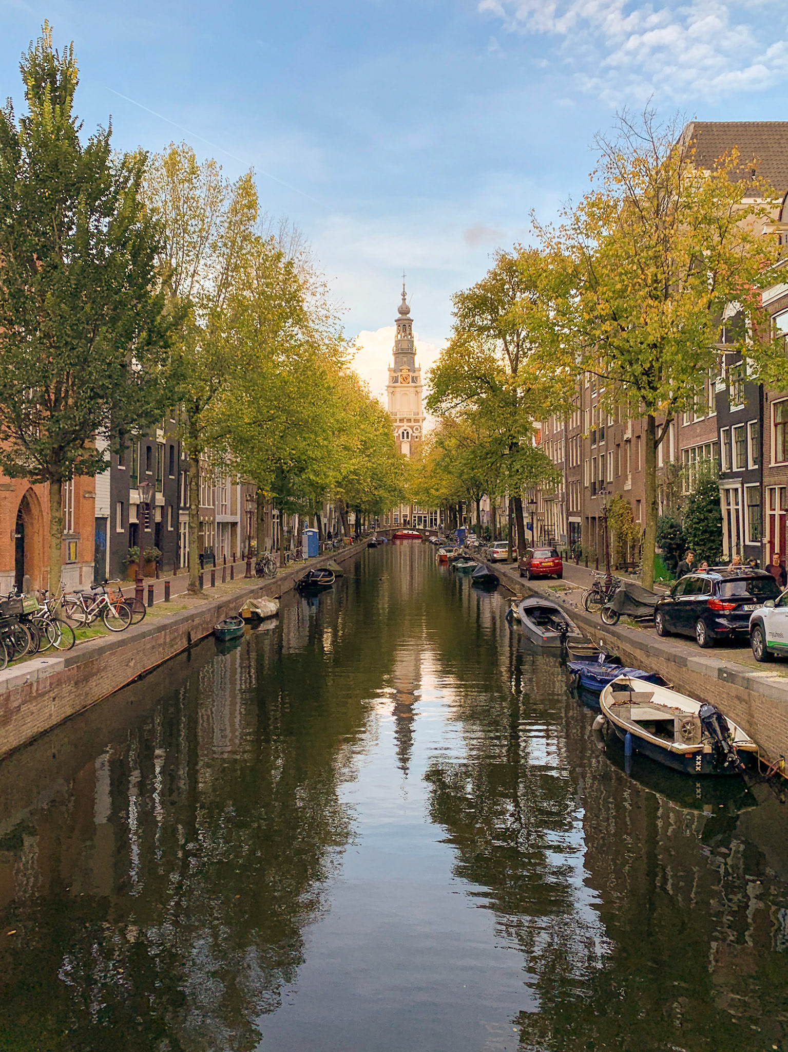 Amsterdam in afternoon light