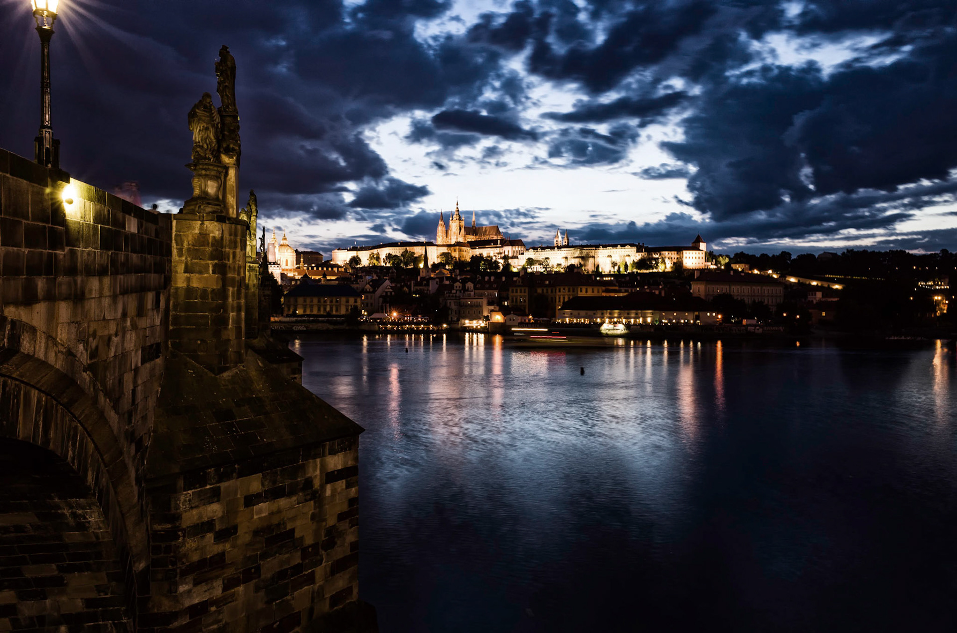 Twilit Prague