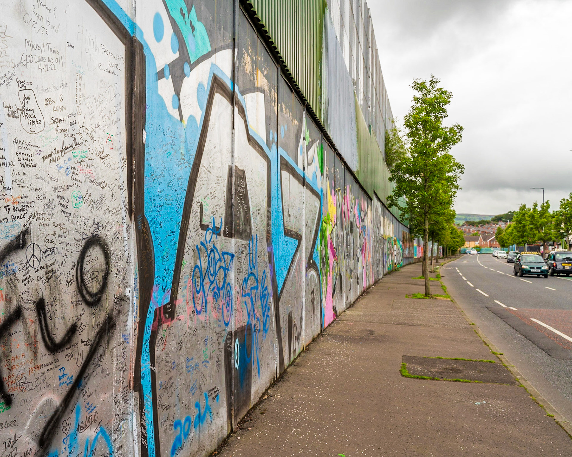 Peace Wall, Belfast