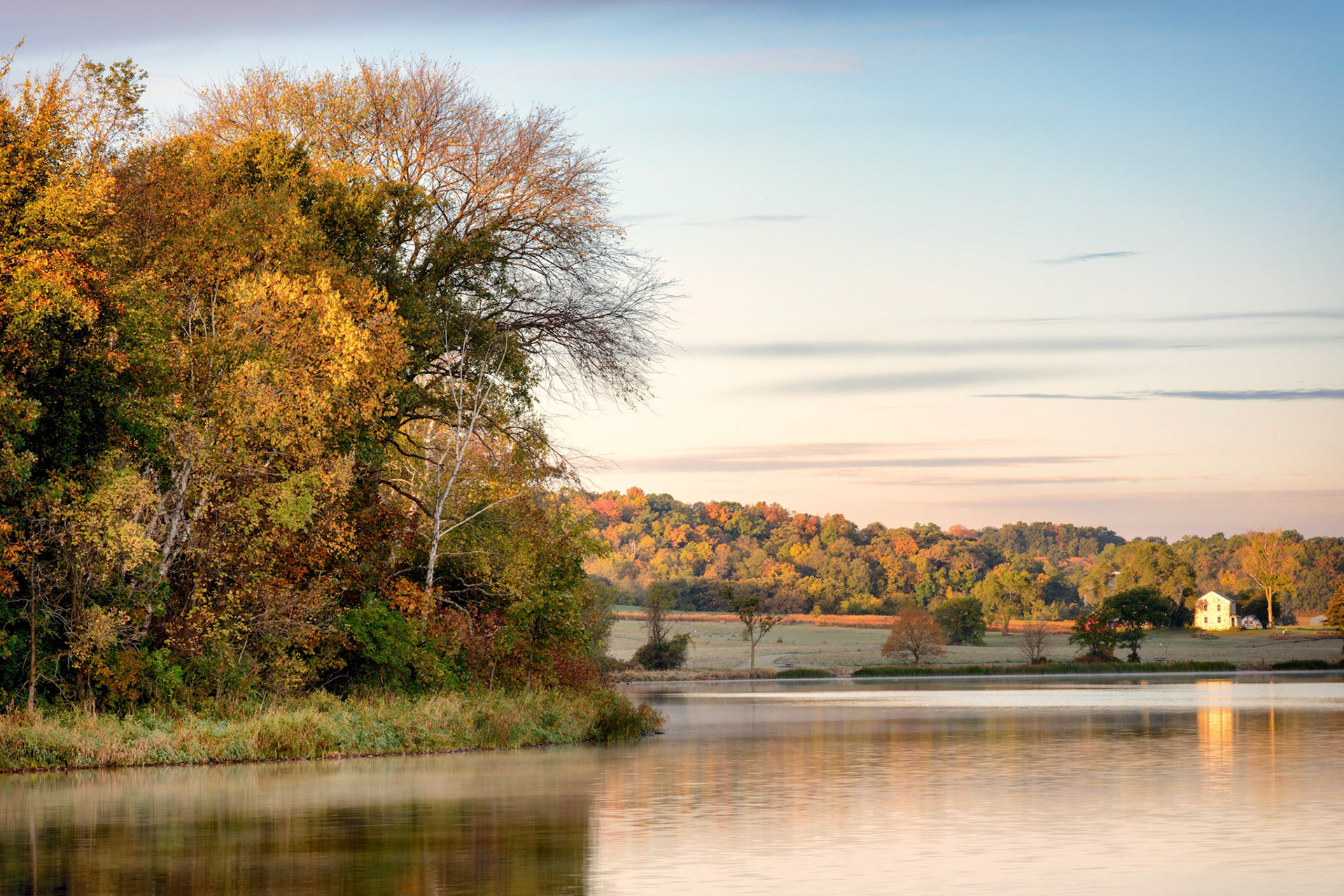 Sunrise at Indian Lake