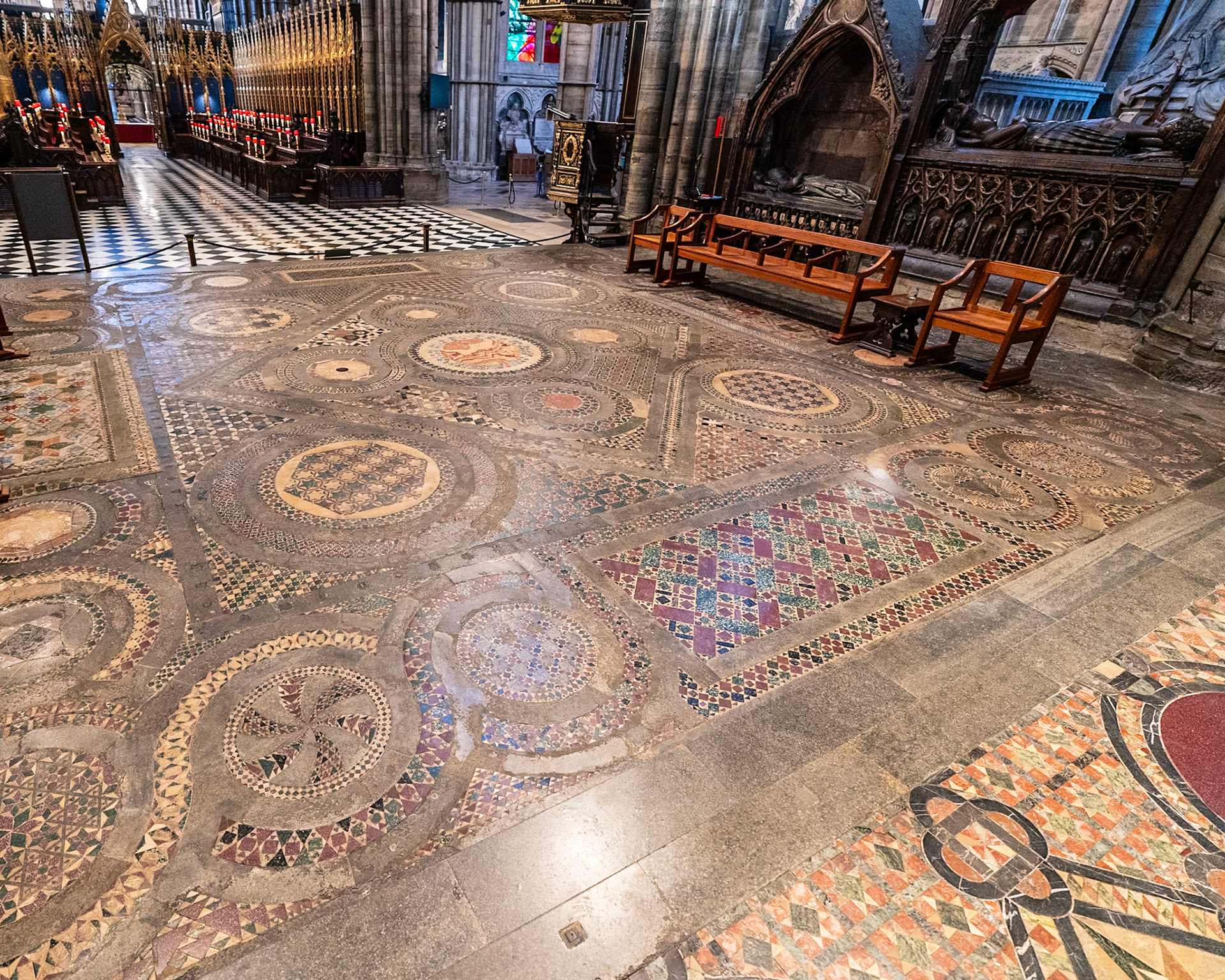 Cosmati Pavement, Westminster Abbey