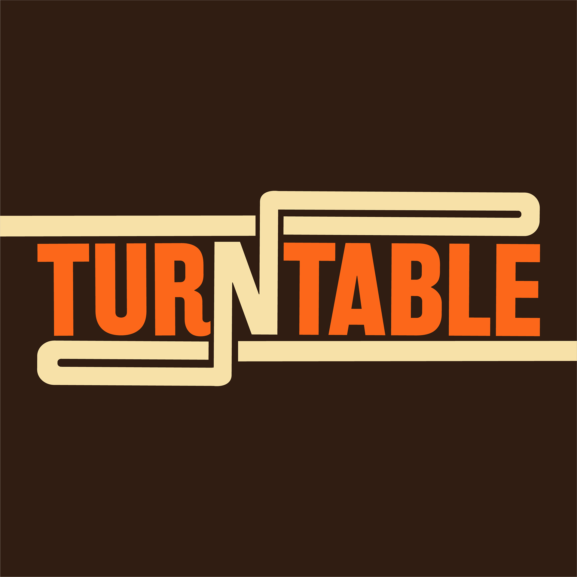 "turntables" | typography design