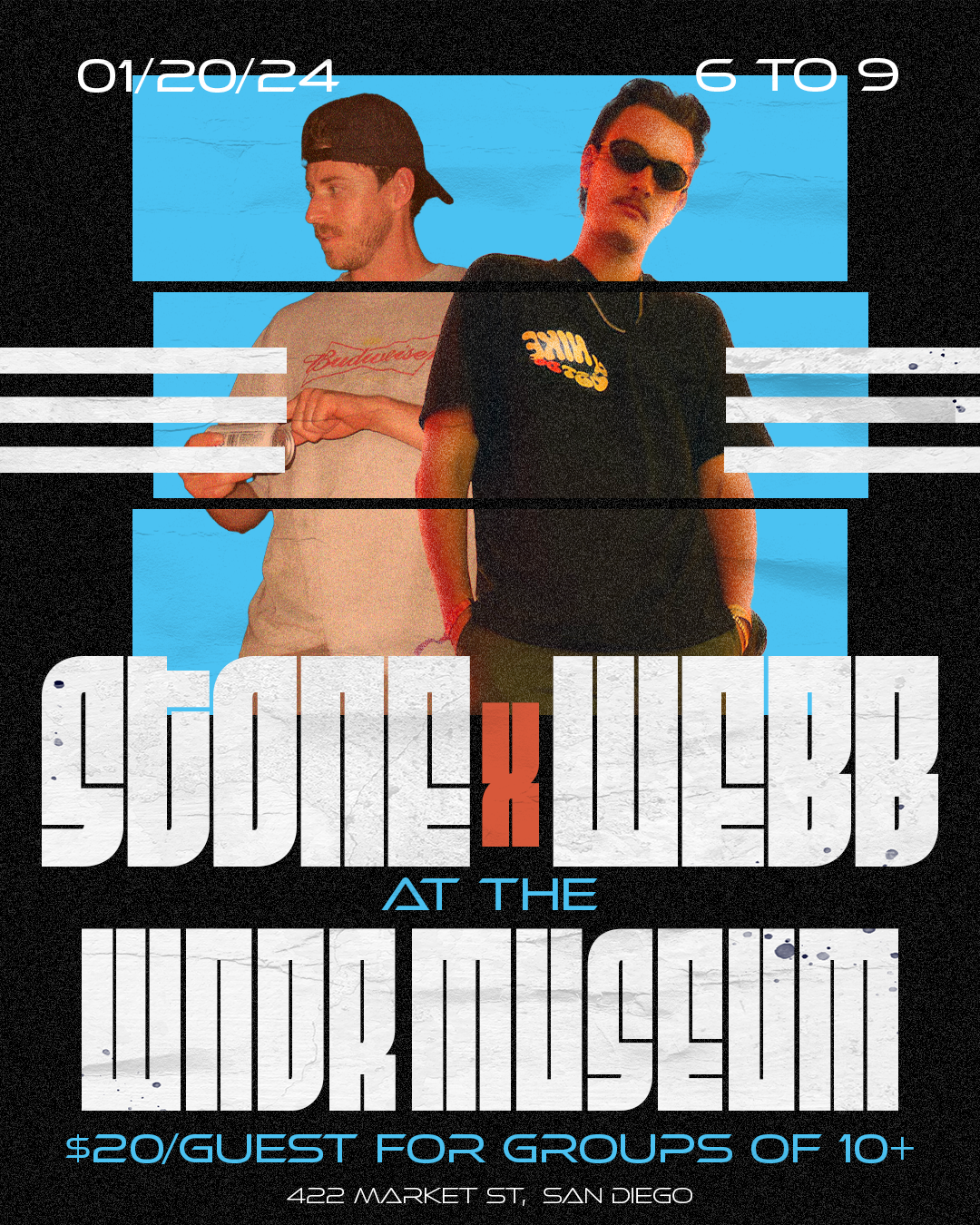 "Stone x Webb" | pamphlet design