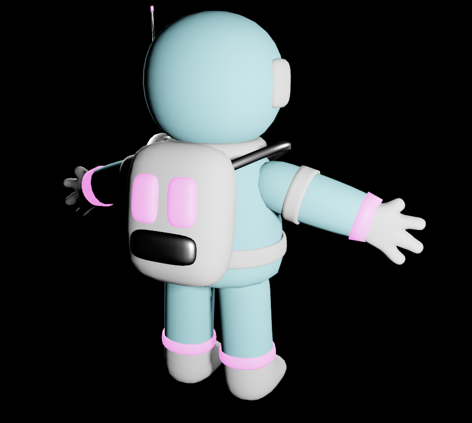 "Astro Buddy" | character design & AR