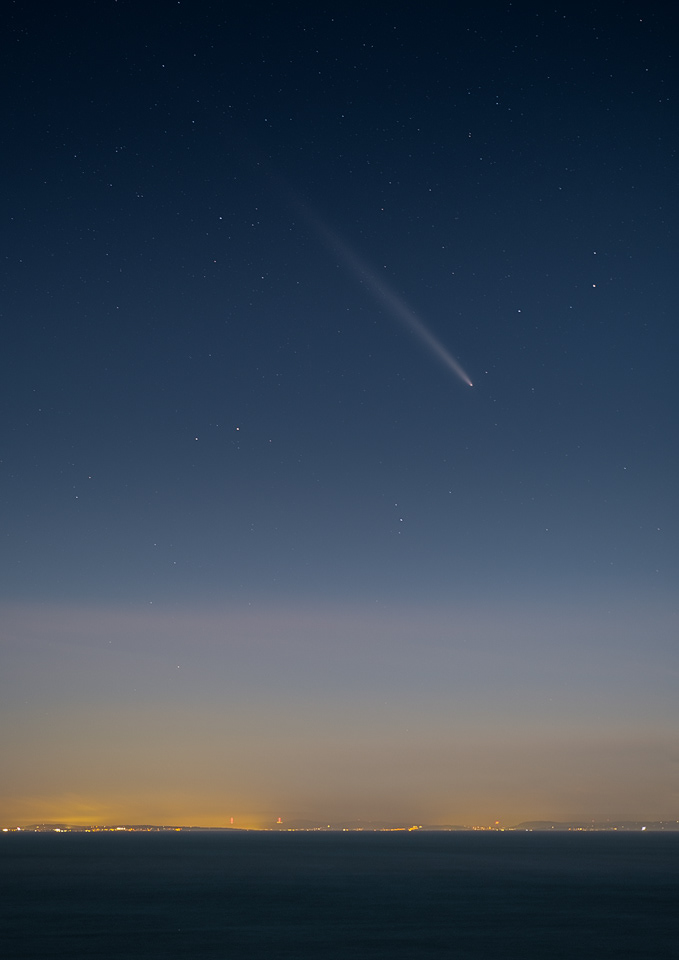 Comet A3 (Tsuchinshan-ATLAS), Rhinns of Galloway, 2024.
