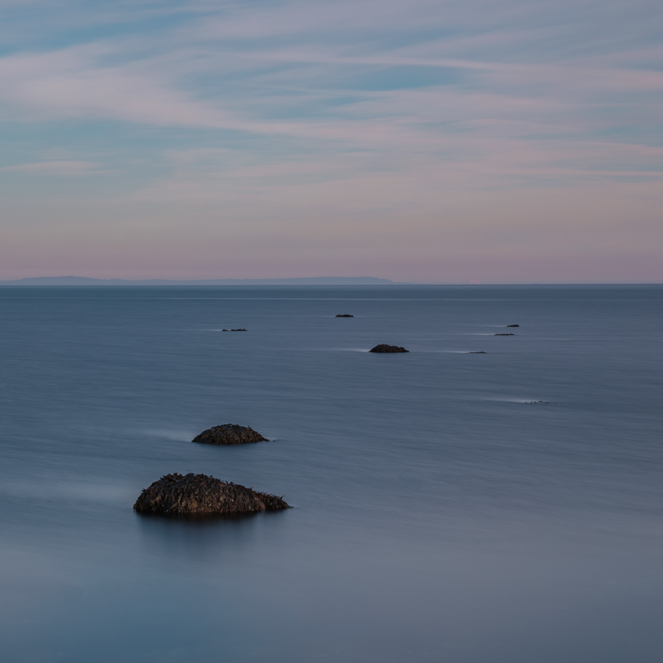 "Silk & Stones", Luce Bay, Rhinns of Galloway, 2017.