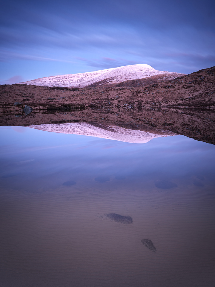 "Merrick Mirror", Galloway Hills, 2020.
