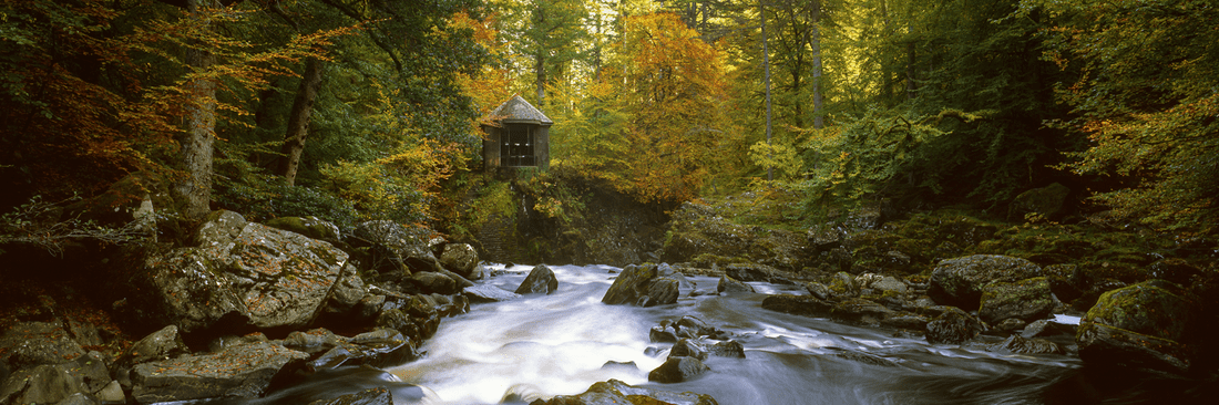 Ossian's Hall, The Hermitage, Perthshire, 2017.