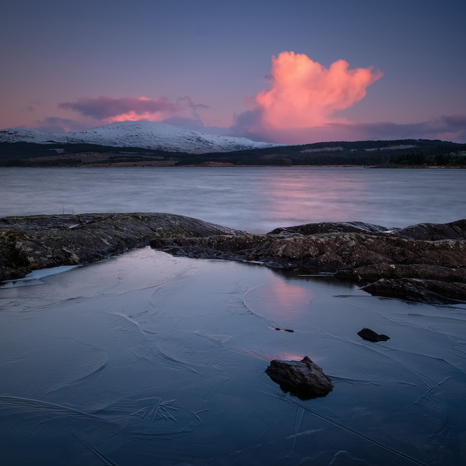 "Fire & Ice", Galloway Hills, 2018.