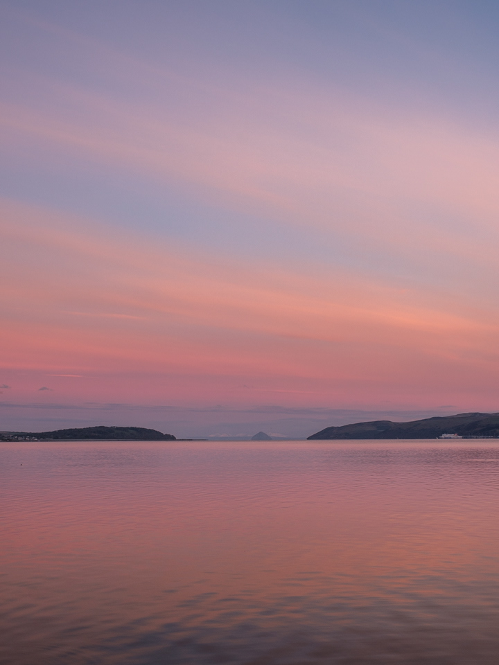 Loch Ryan Dawn, Rhinns of Galloway, 2021.