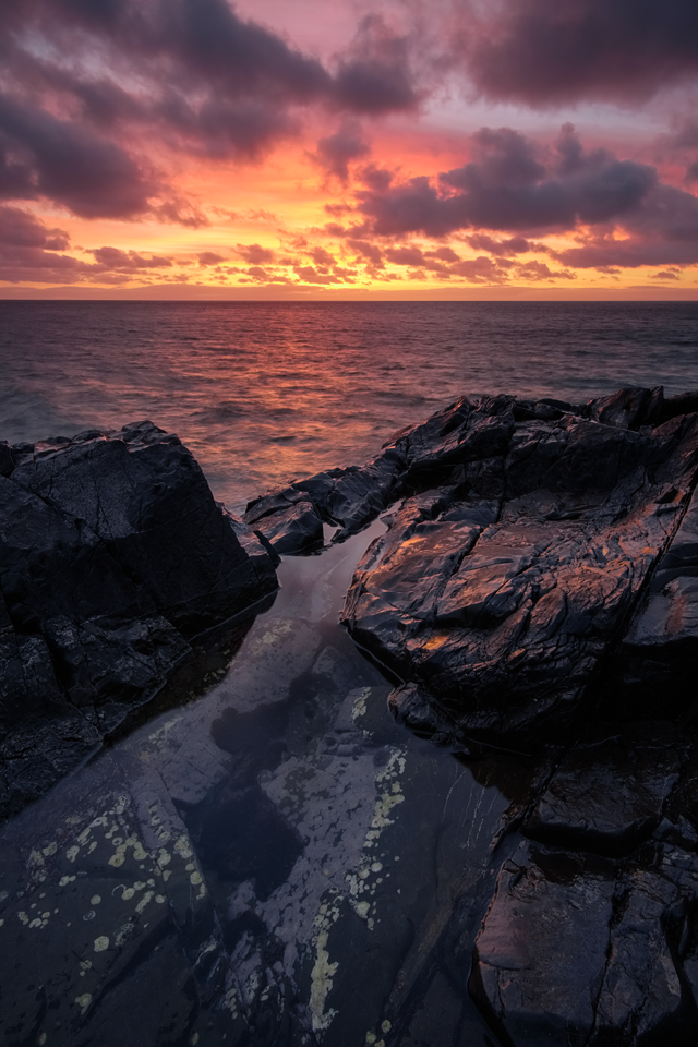 "Portavaddie Glow", Rhinns of Galloway, 2017.