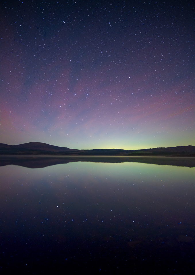 Ursa Major & Airglow, Galloway Forest Dark Sky Park, 2023.