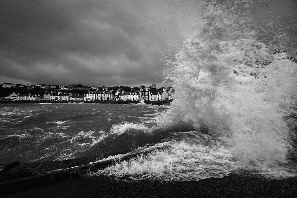 Portpatrick Storm, Rhinns of Galloway, 2015.