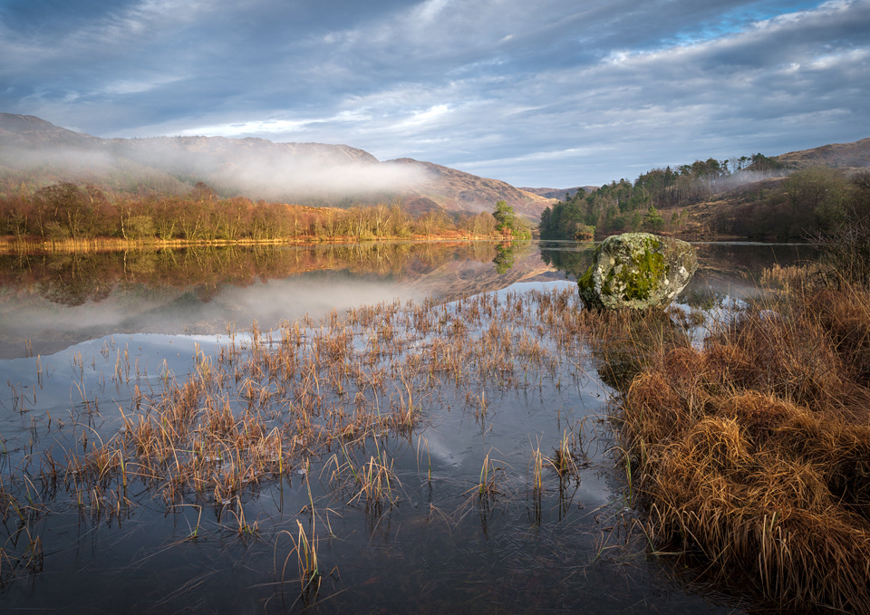 Glentrool Mist, Galloway Hills, 2020.