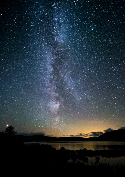 Infinite, Galloway Forest Dark Sky Park, 2018.