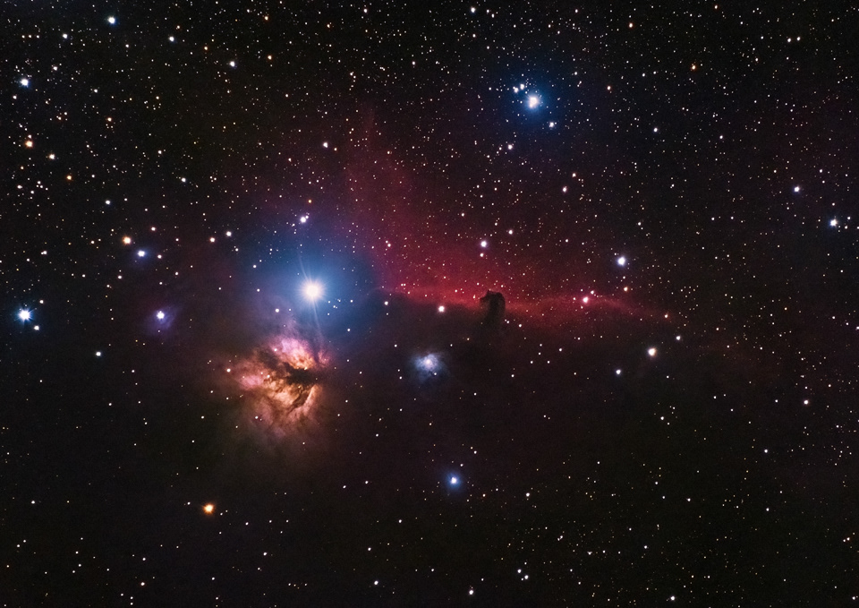 Horsehead Nebula & Flame Nebula, 2021.