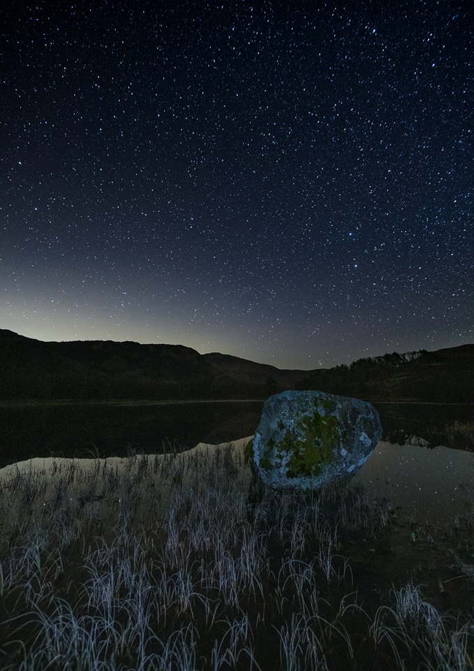 Glentrool Stars, Galloway Forest Dark Sky Park, 2019.