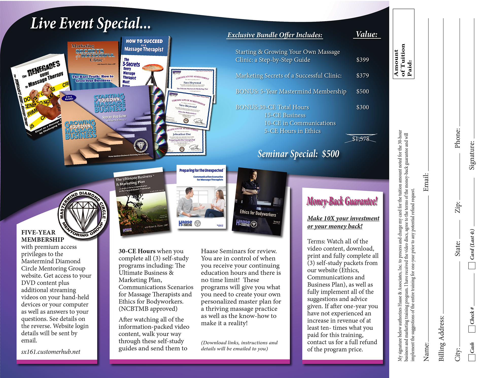 Business Course Order Form