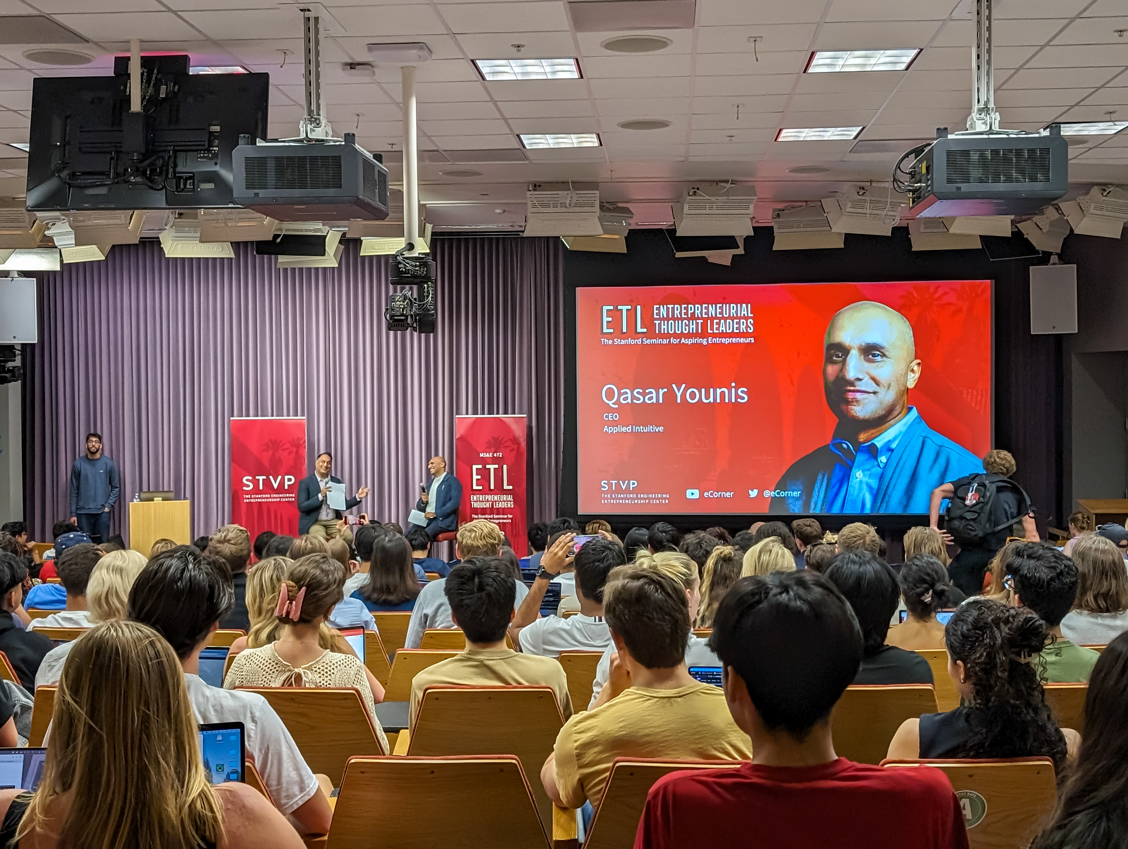 Qasar Younis at Stanford University