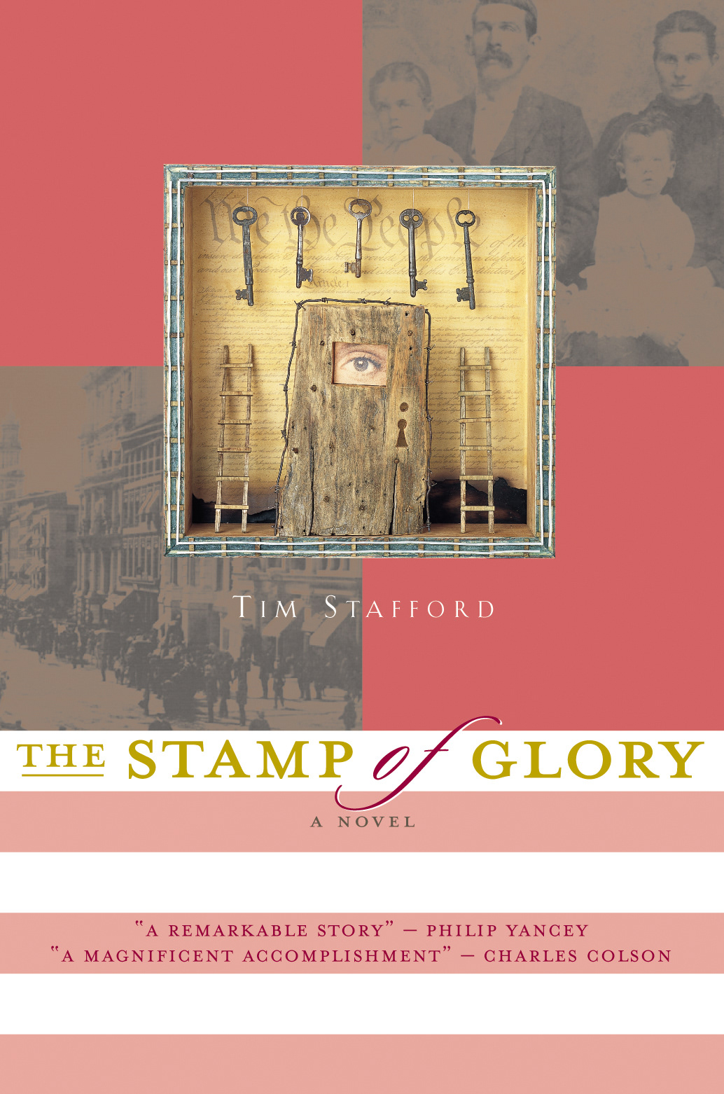 The Stamp of Glory Book Cover Design by Transit Design
