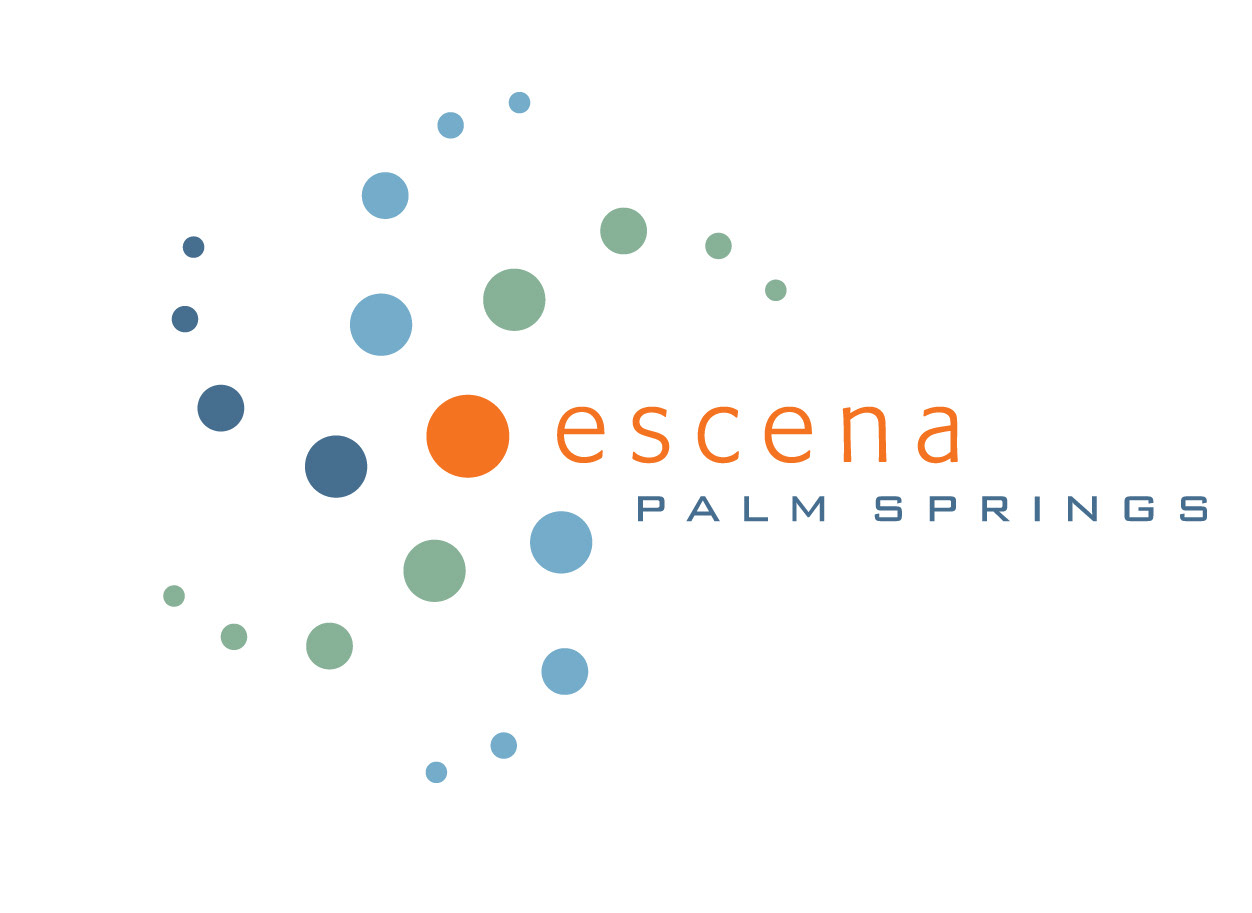 Escena Palm Springs Logo Design by Transit Design