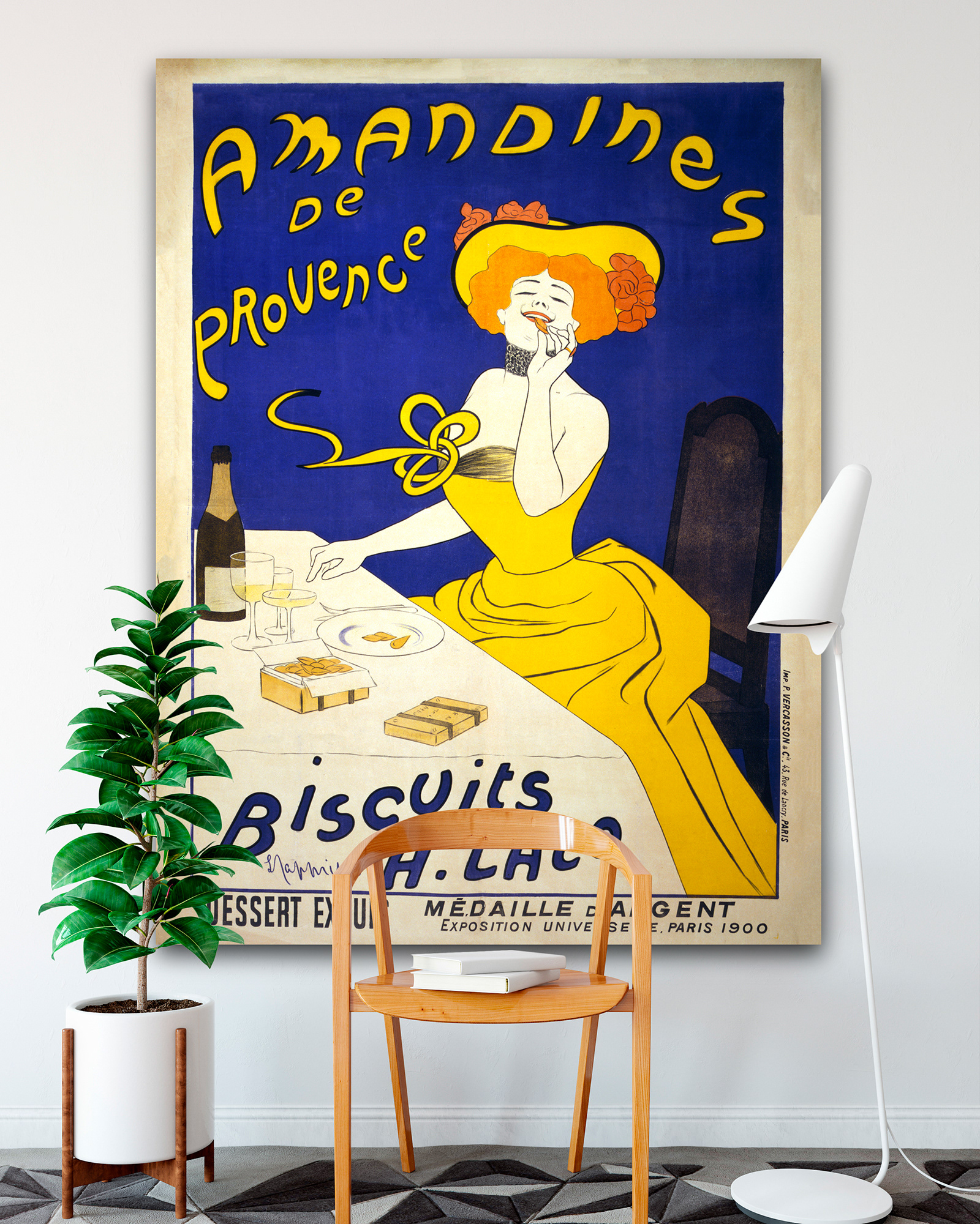 Vintage Art Deco Poster by Transit Design