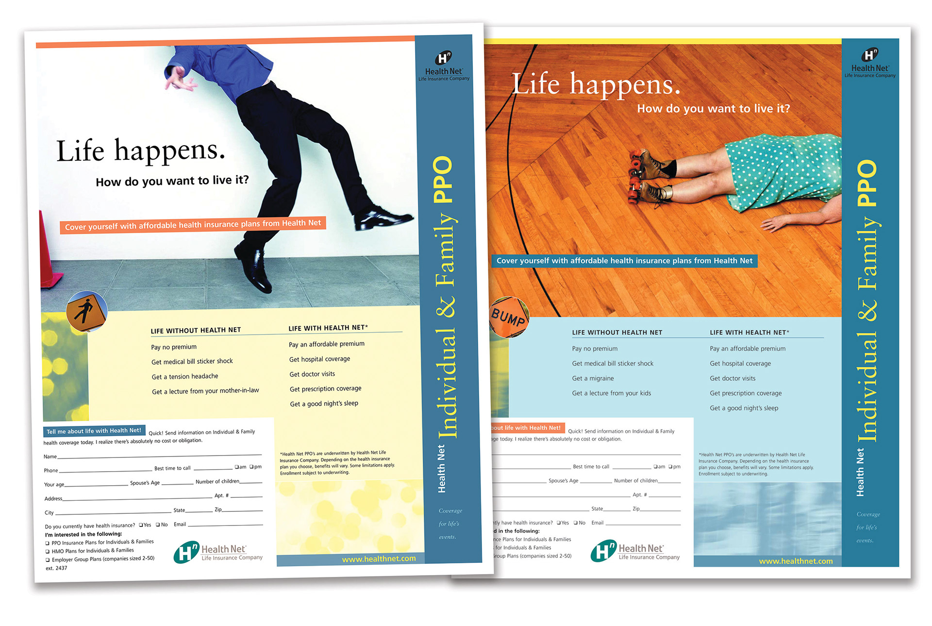 Advertising Design for Health Net by Transit Design