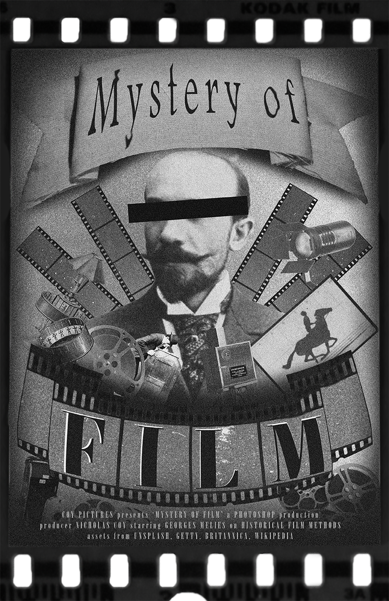 Mystery of Film, Photoshop, 2020