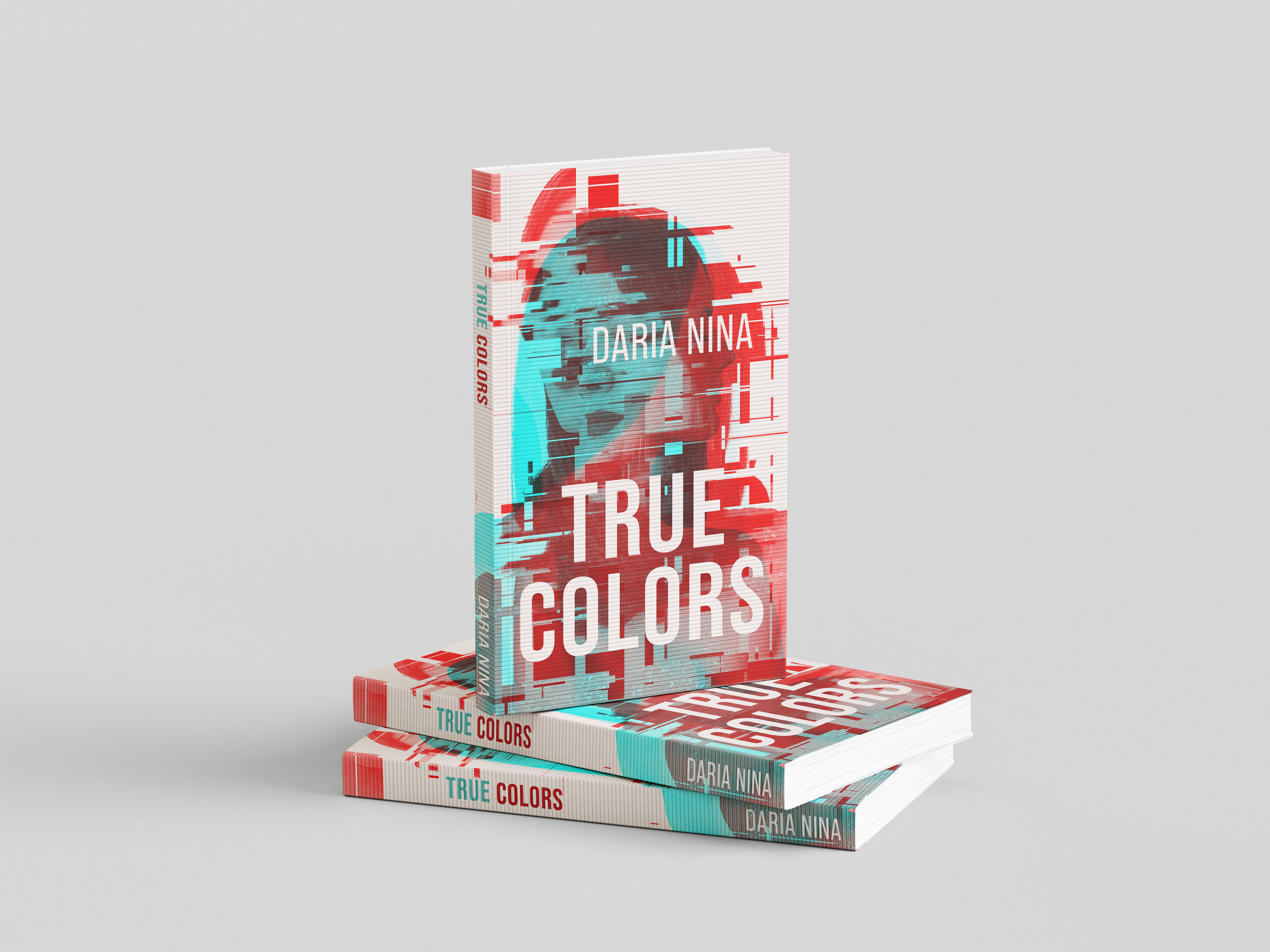 Book cover design for True Colors by Daria Nina