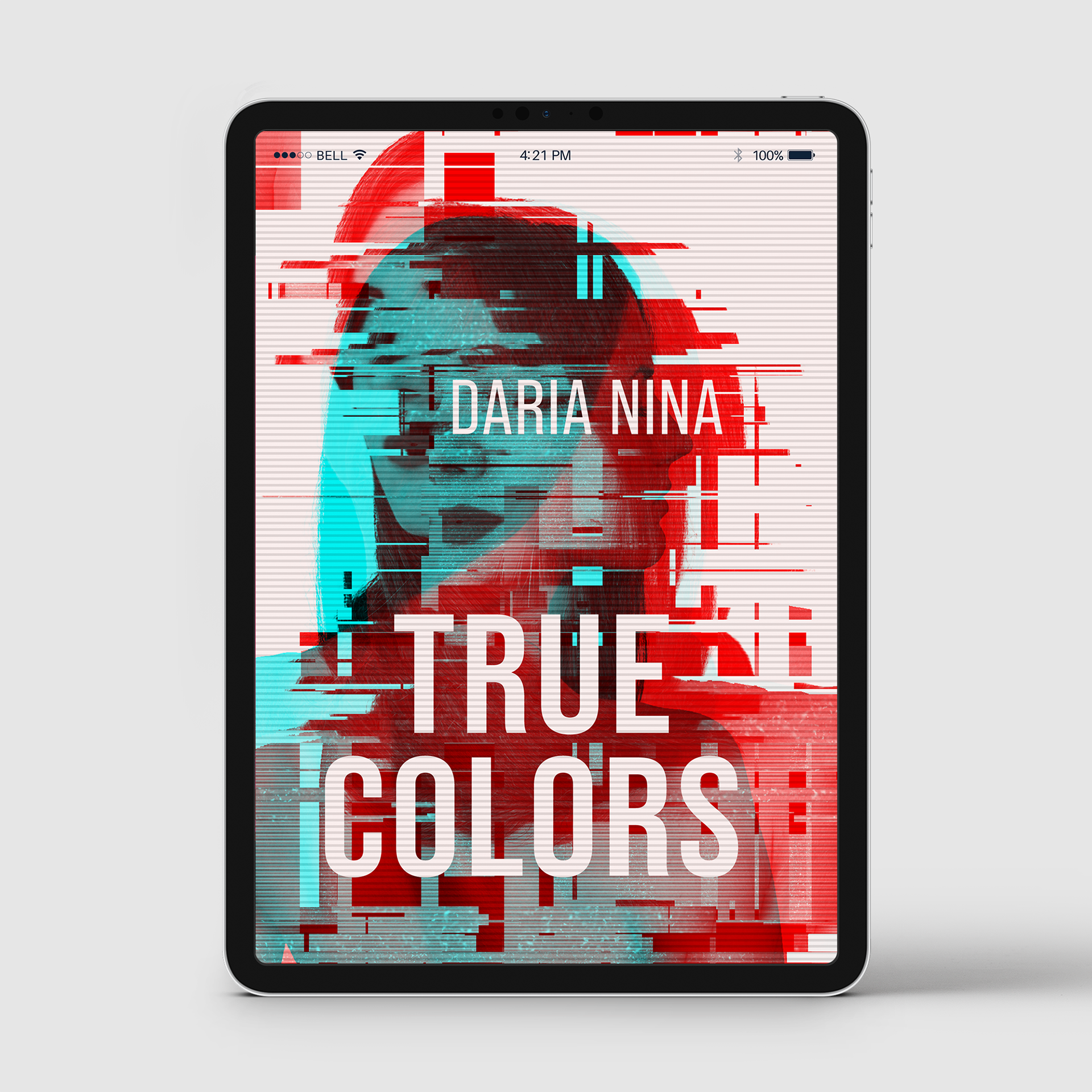 Ebook cover design for True Colors by Daria Nina