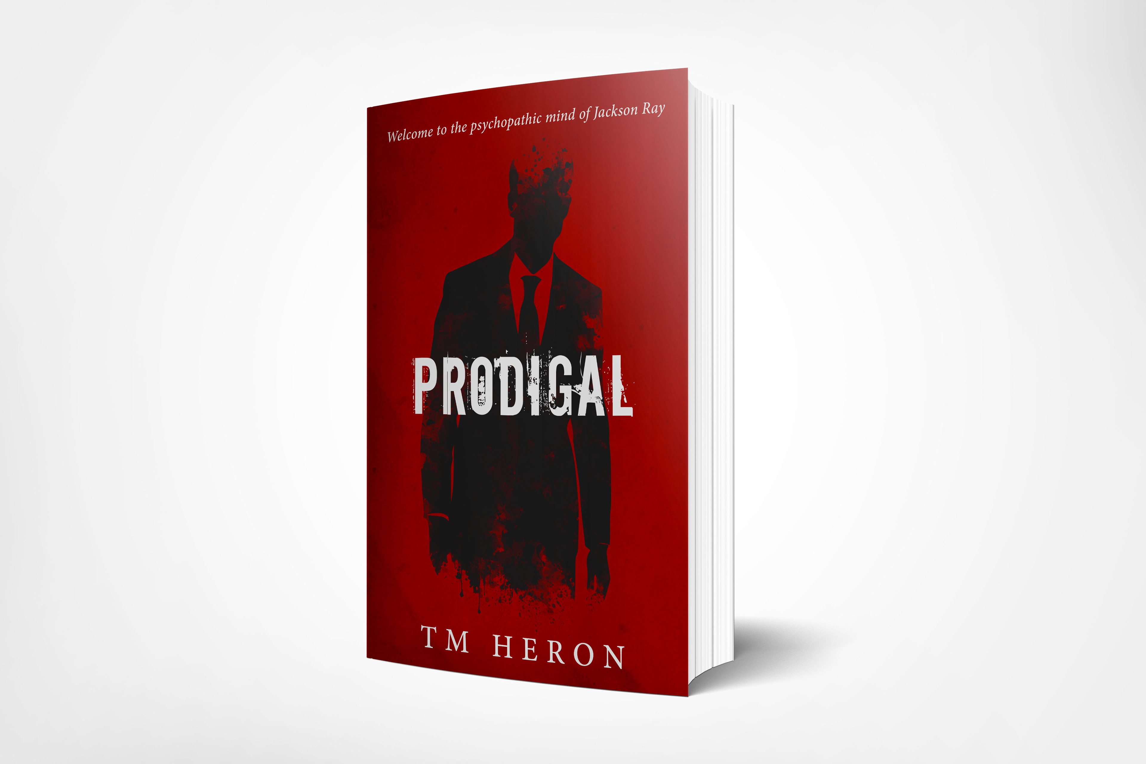 Book cover design for "Prodigal" by TM Heron