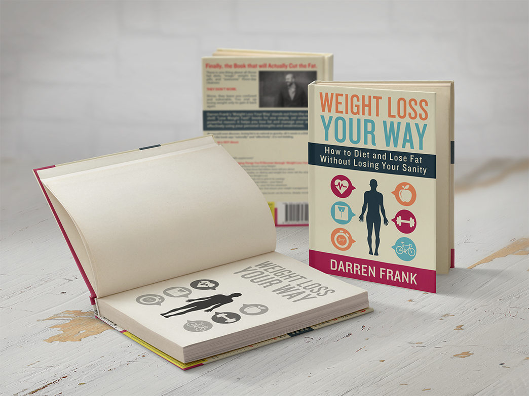 Book cover design "Weight Loss Your Way" by Darren Frank