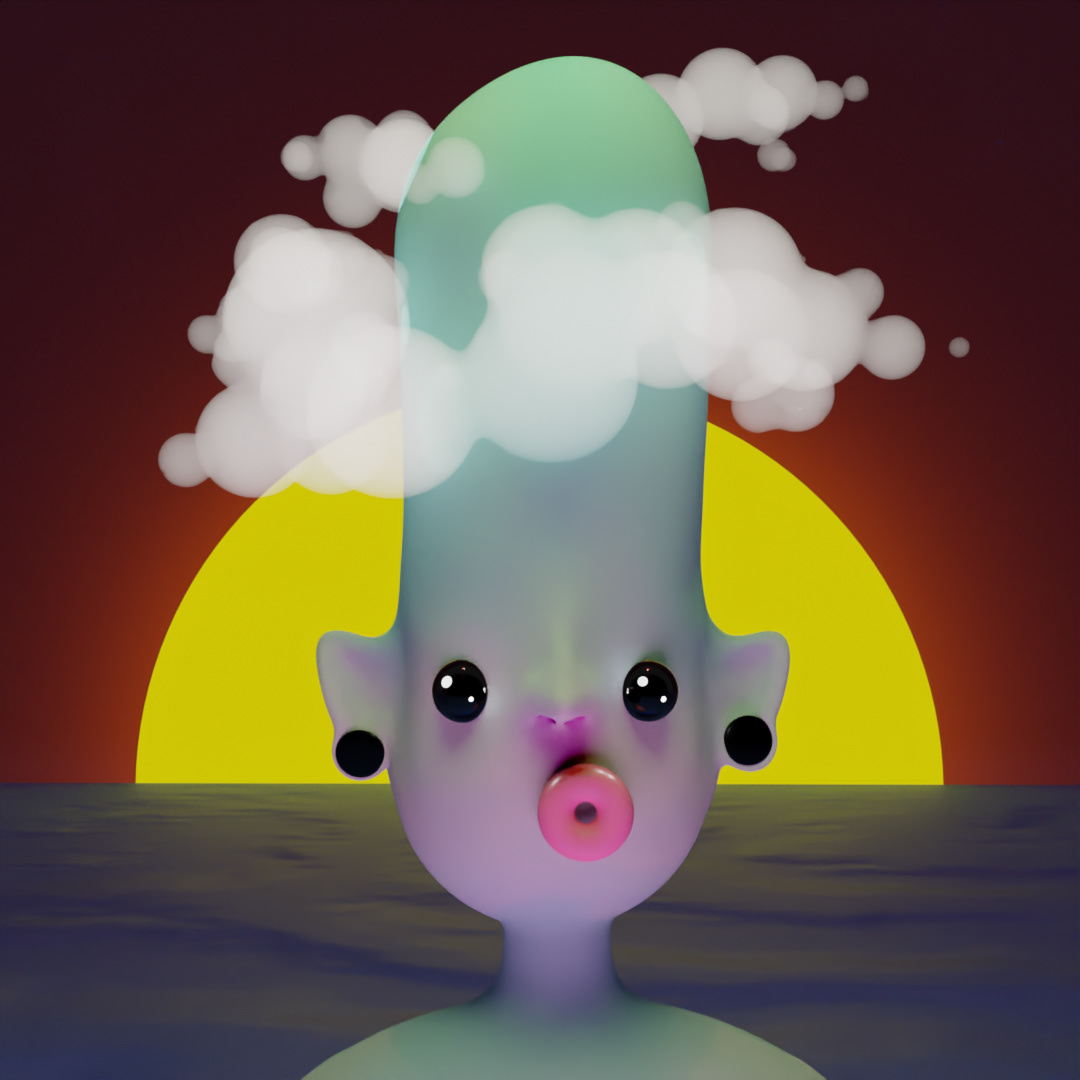 Tall Head 06 - Sunset